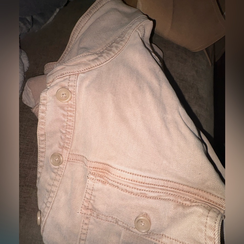 Splendid Cropped Utility Jacket — Neutral Beige —… - image 5